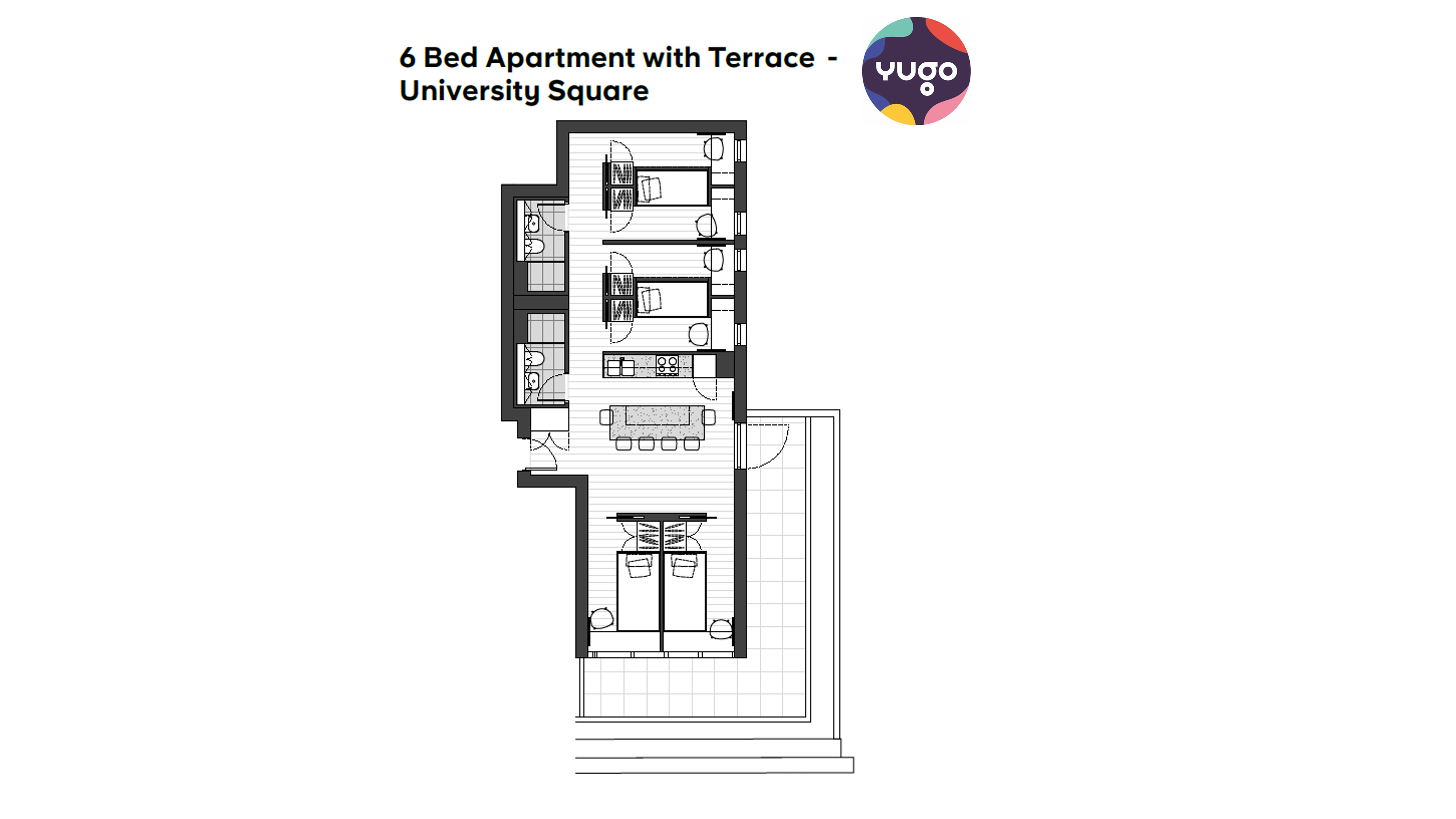 6 BA with Terrace image