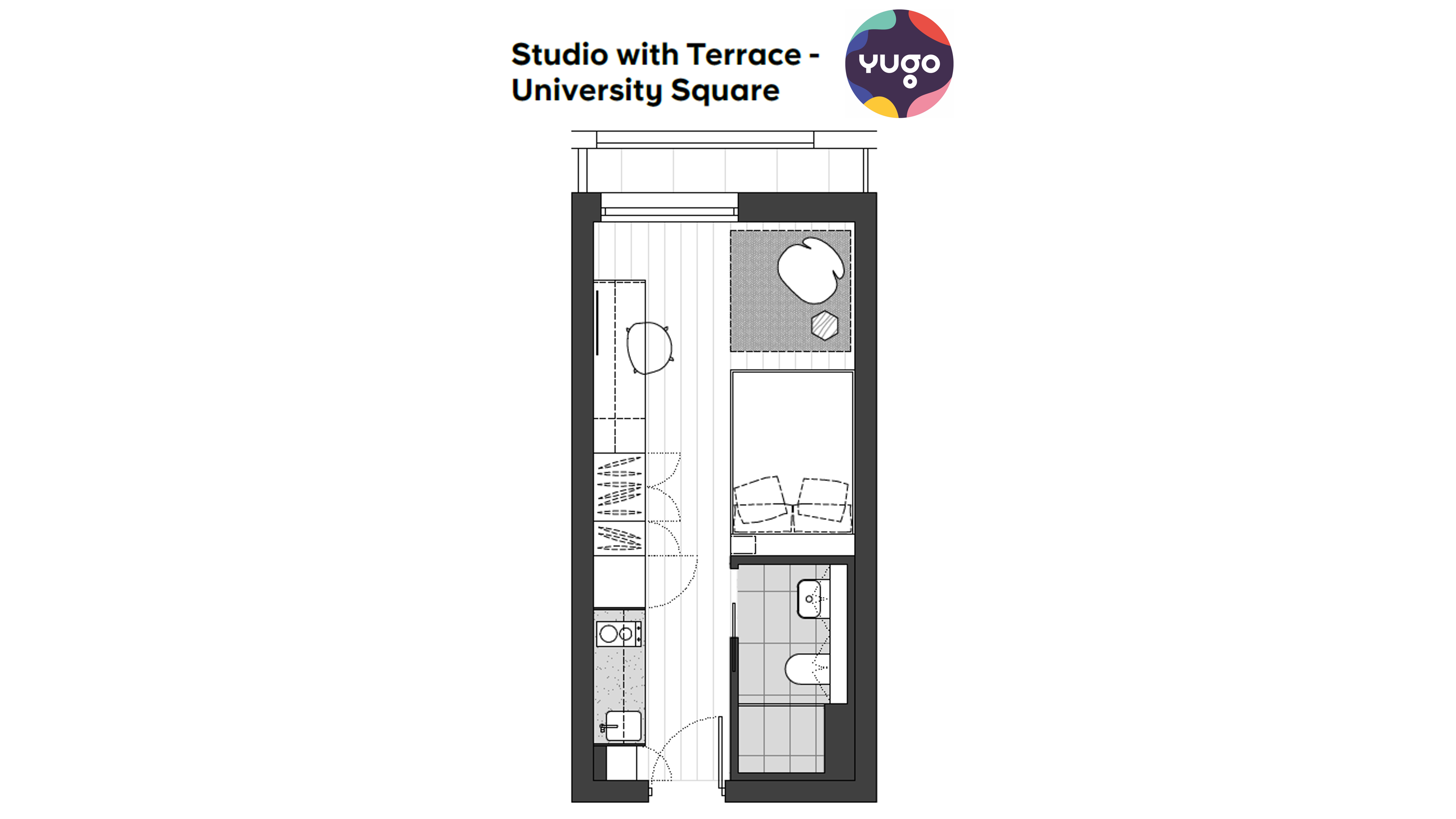 Studio with Terrace (1)