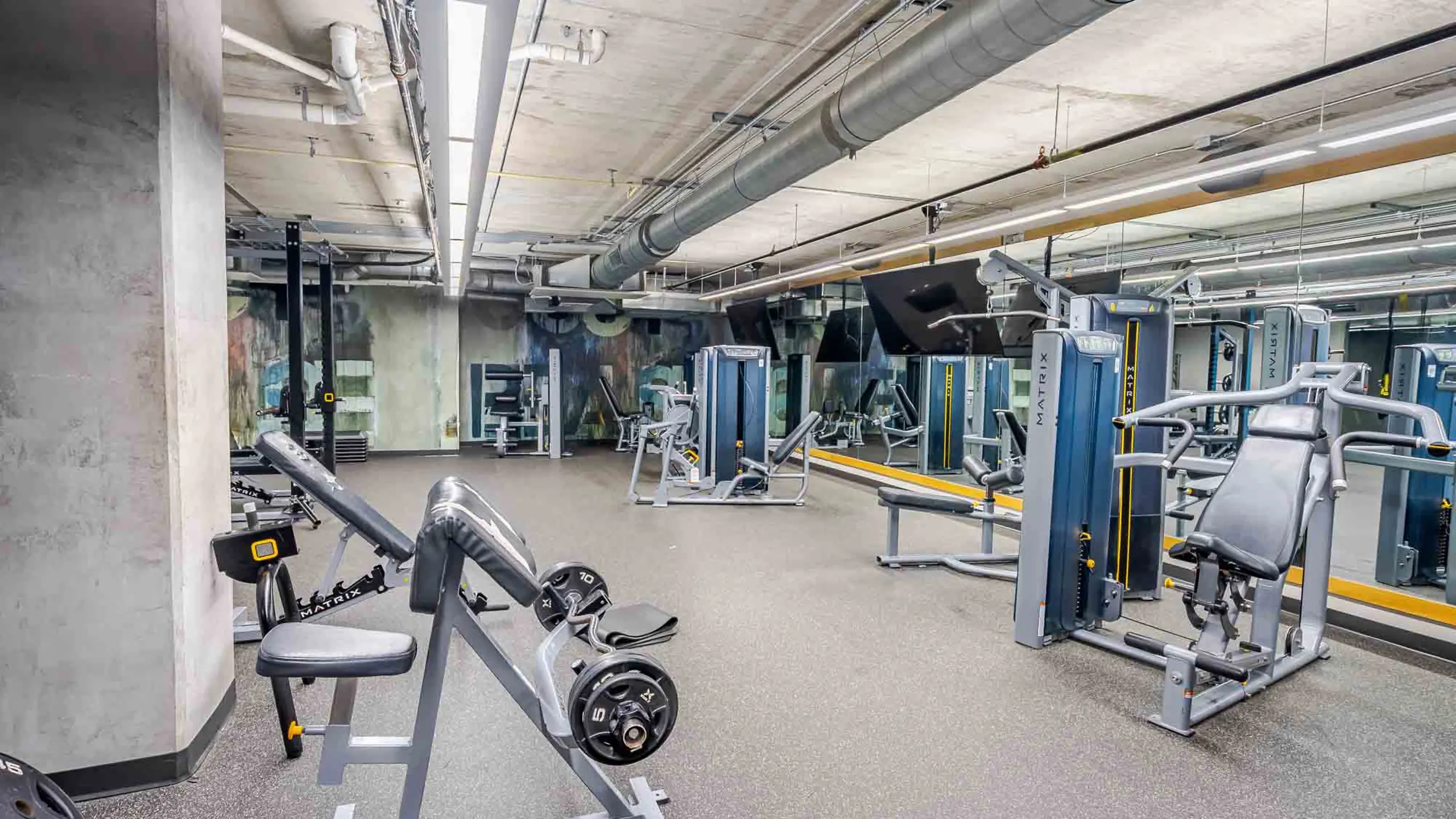 Gym at The Deacon Student Housing, (2 of 4)