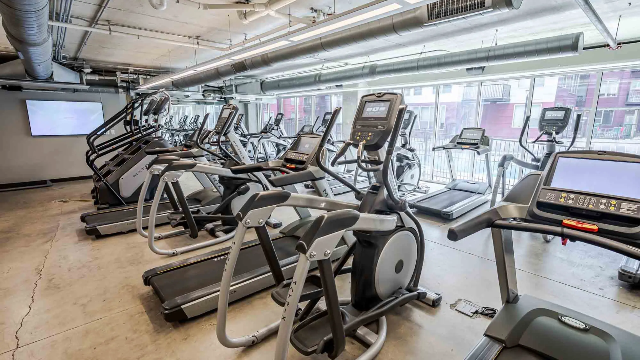 Gym at The Deacon Student Housing, (1 of 4)