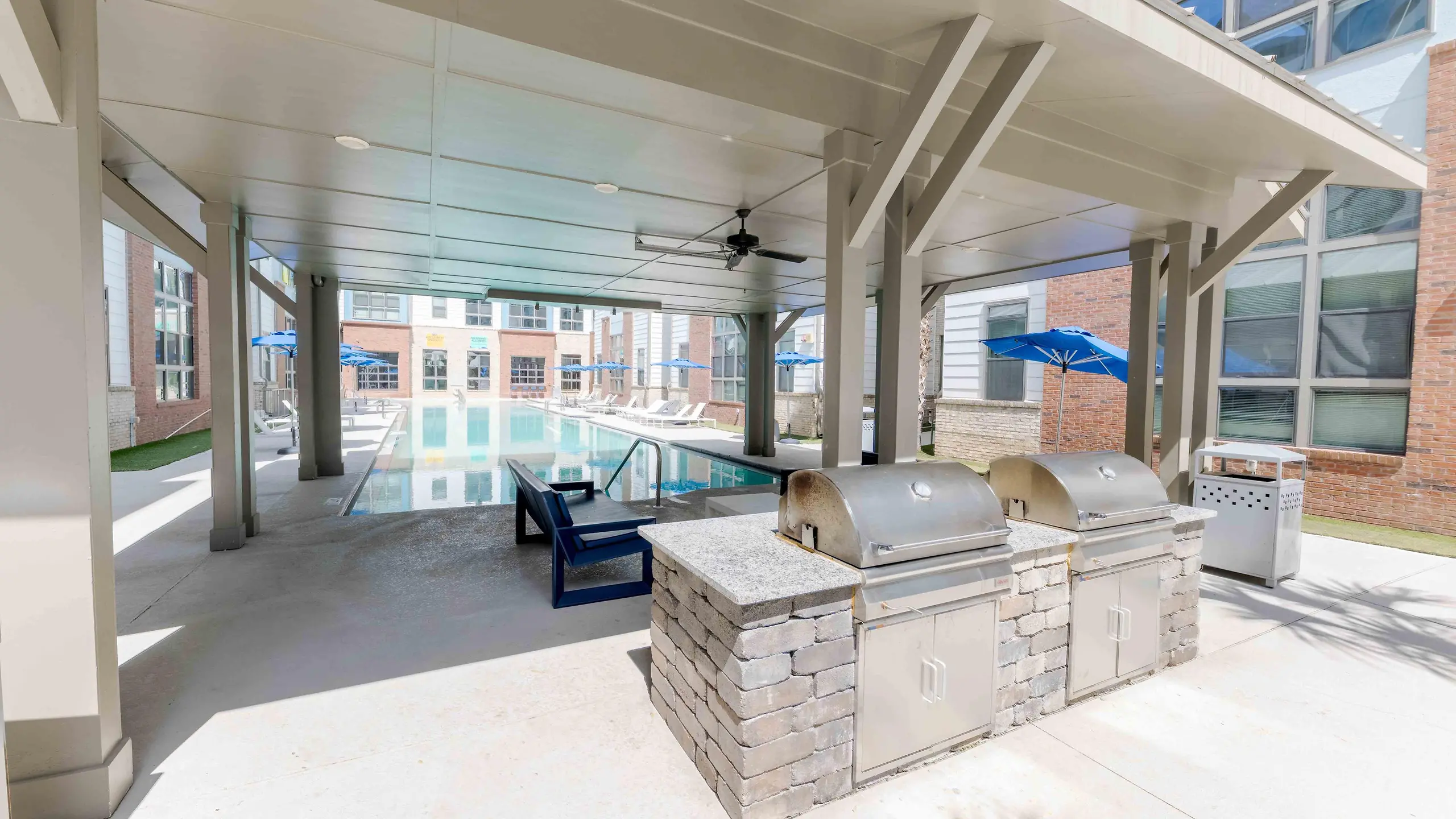 Grill area at Catalyst Apartments (1 of 2)
