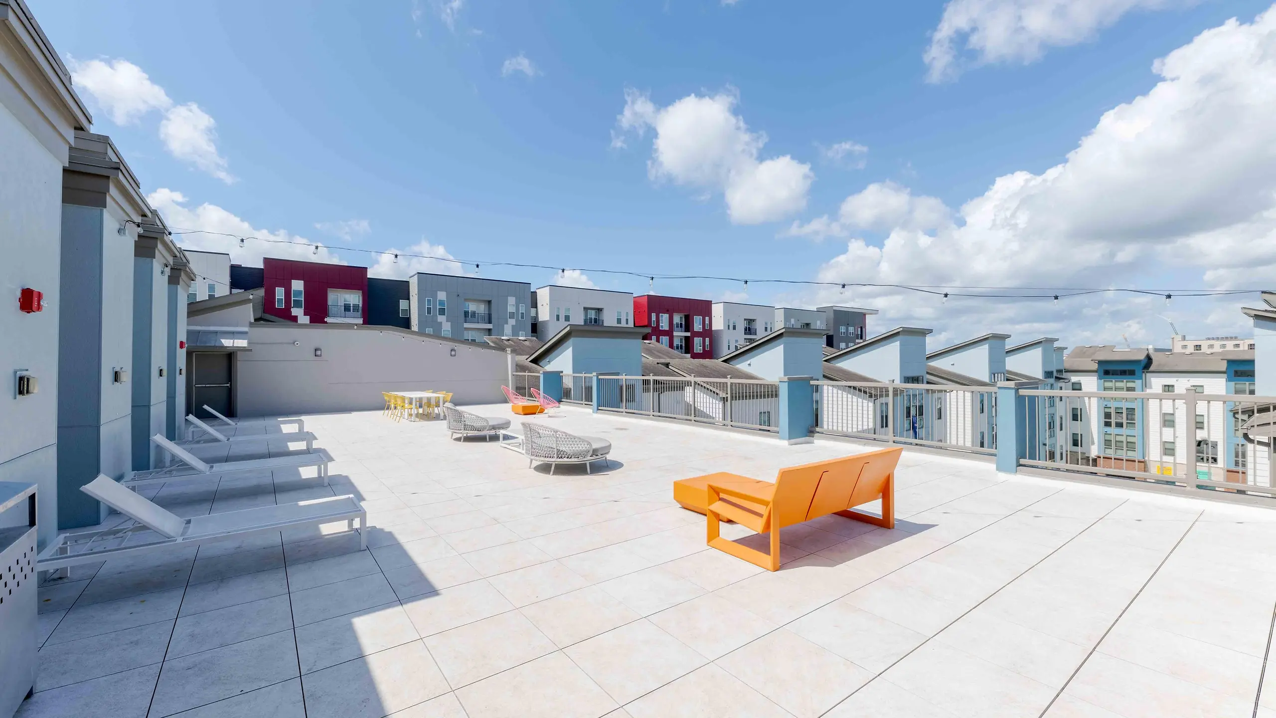 Roof deck at Catalyst Apartments (1 of 2)