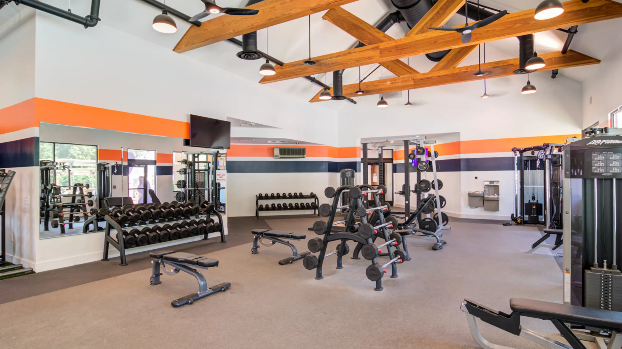 Gym at Auburn North Student Housing (5 of 5)