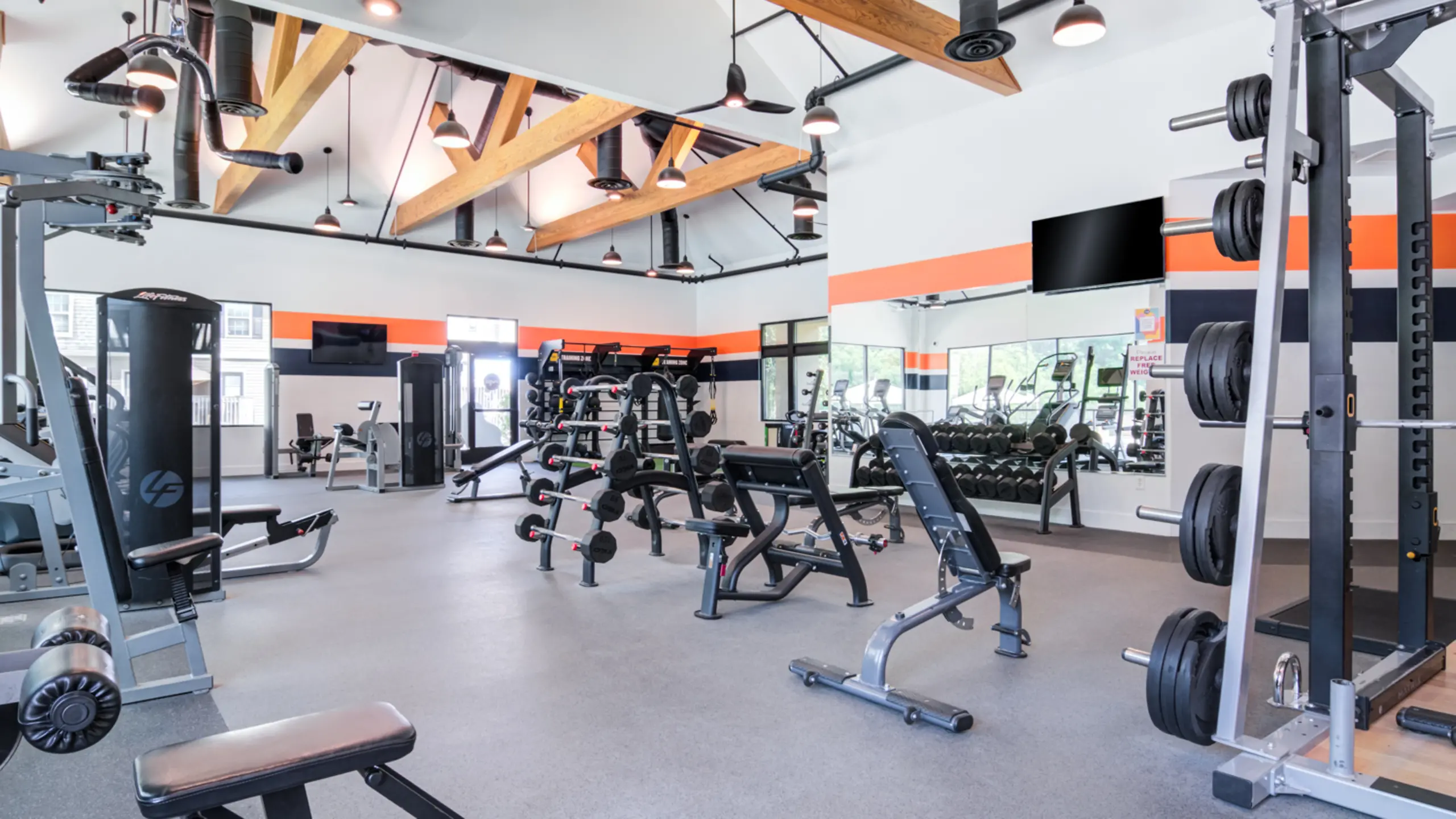 Gym at Auburn North Student Housing (2 of 5)