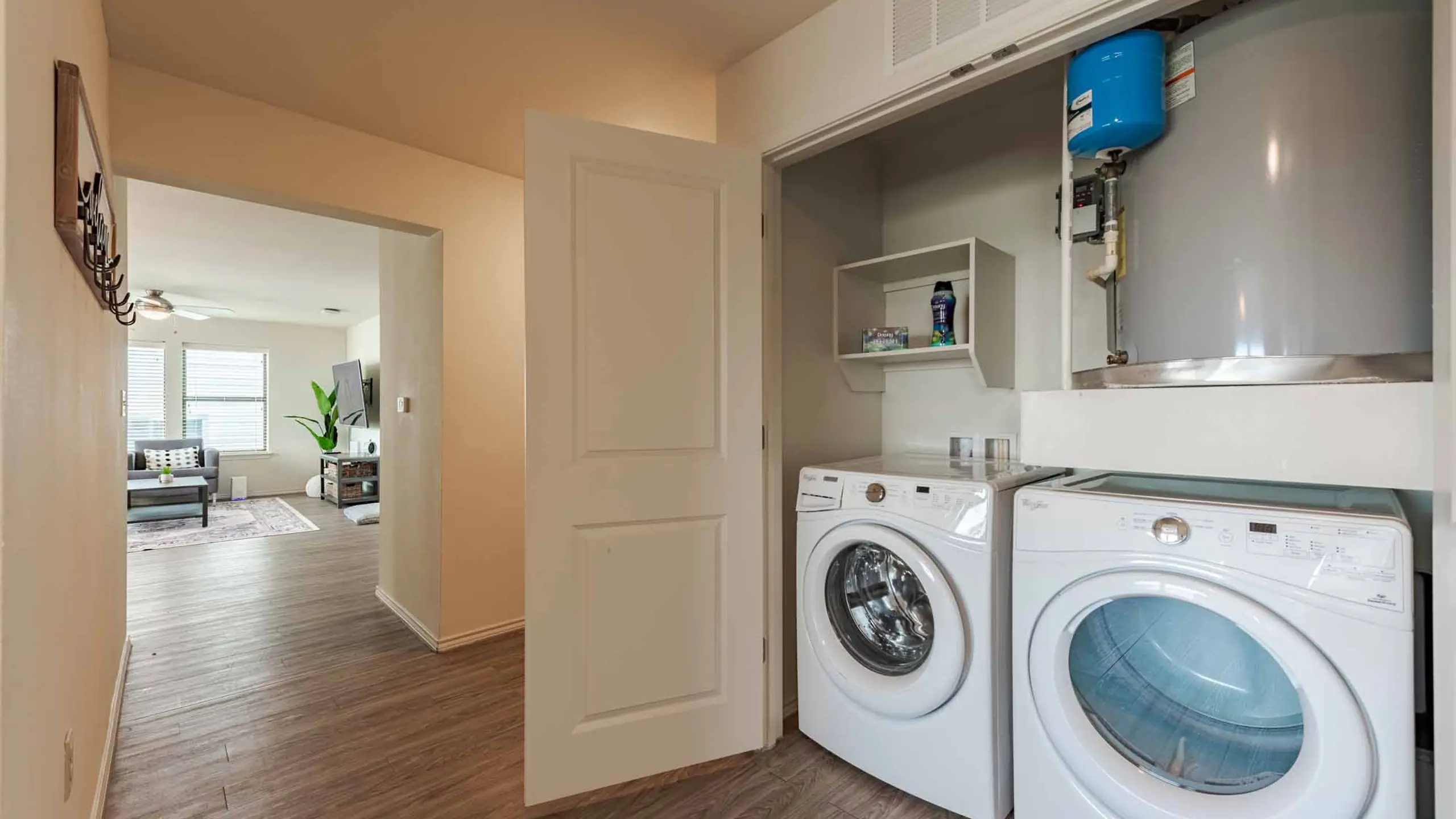 Laundry room at Austin Corner