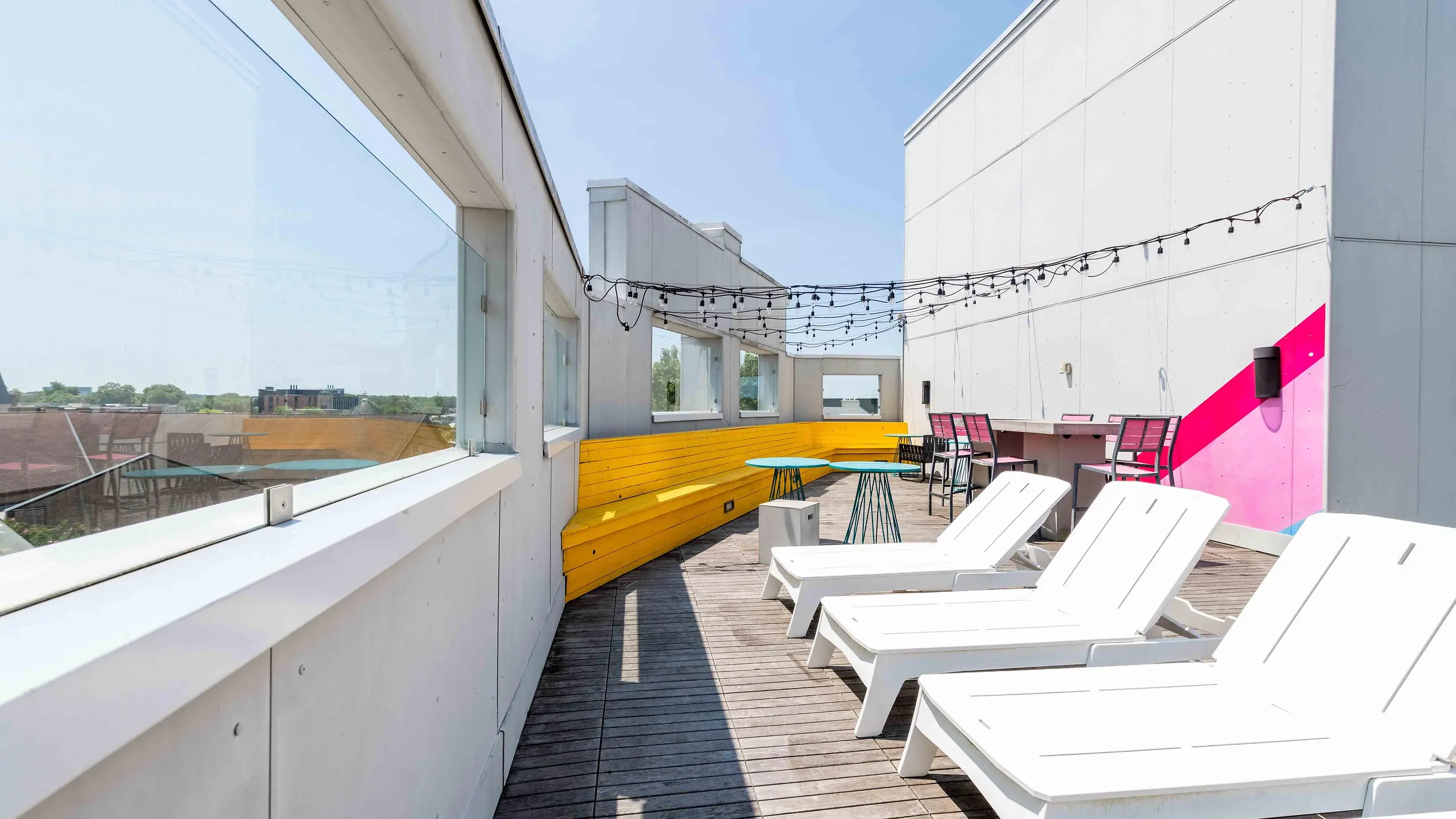 Roof deck at Greenville Uptown (3 of 3)
