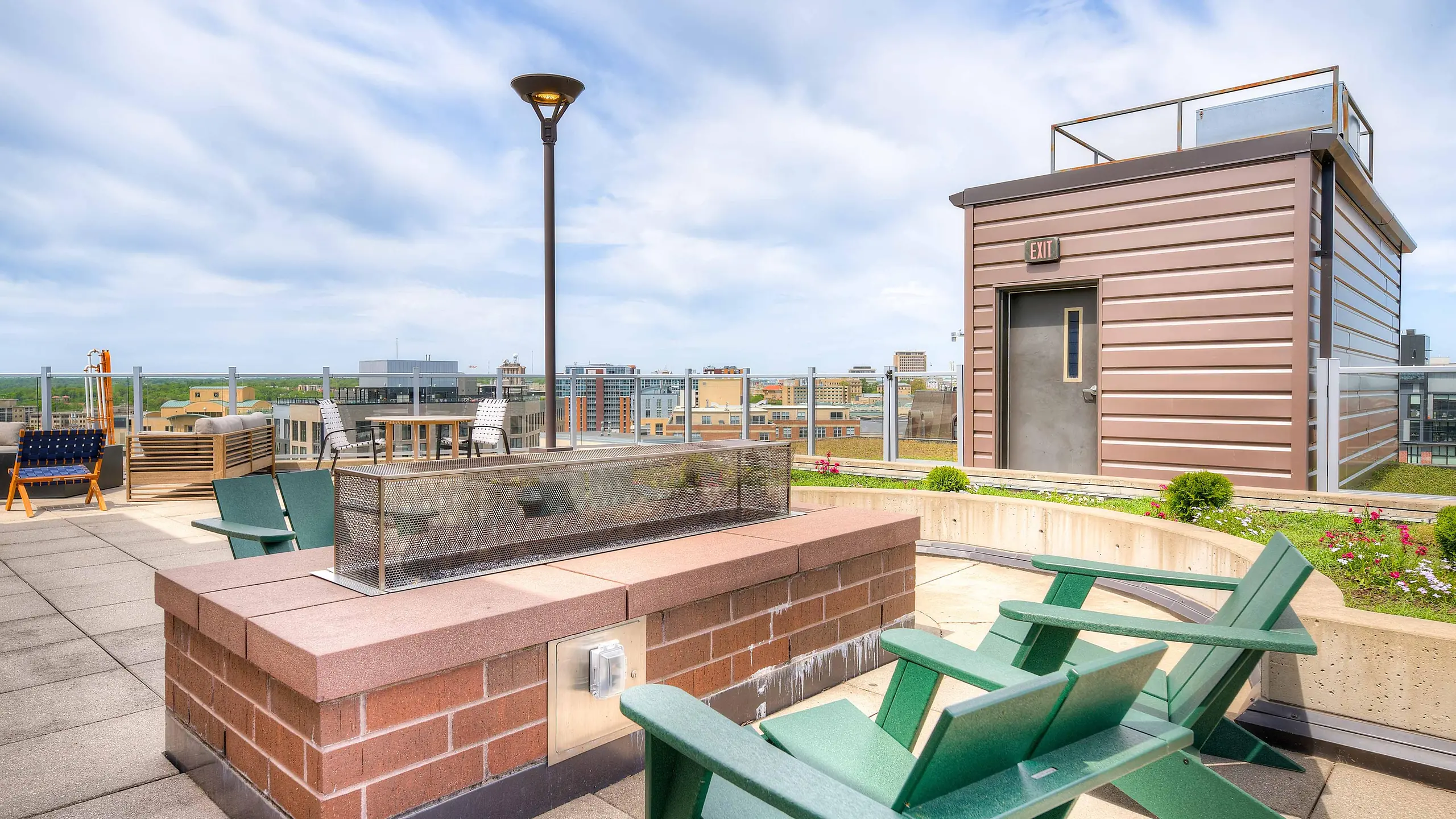Roof deck at Madison Lux (5 of 5)