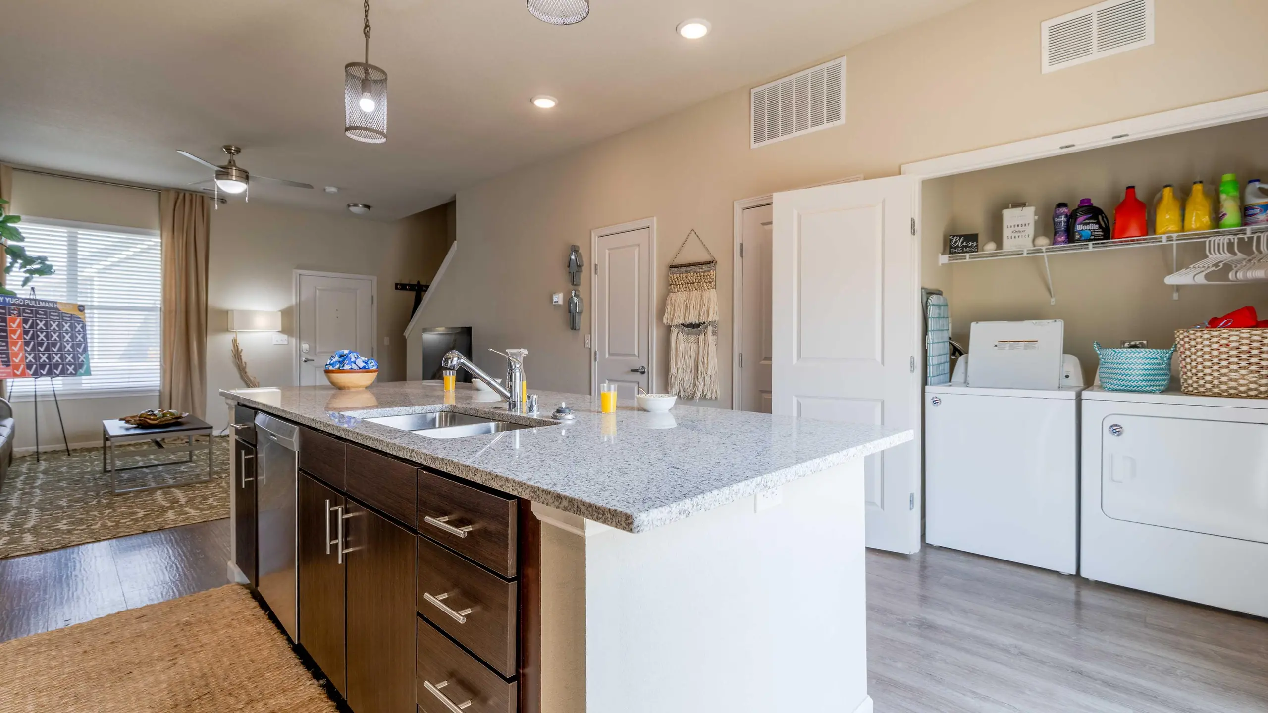 Laundry room at Pullman Hills